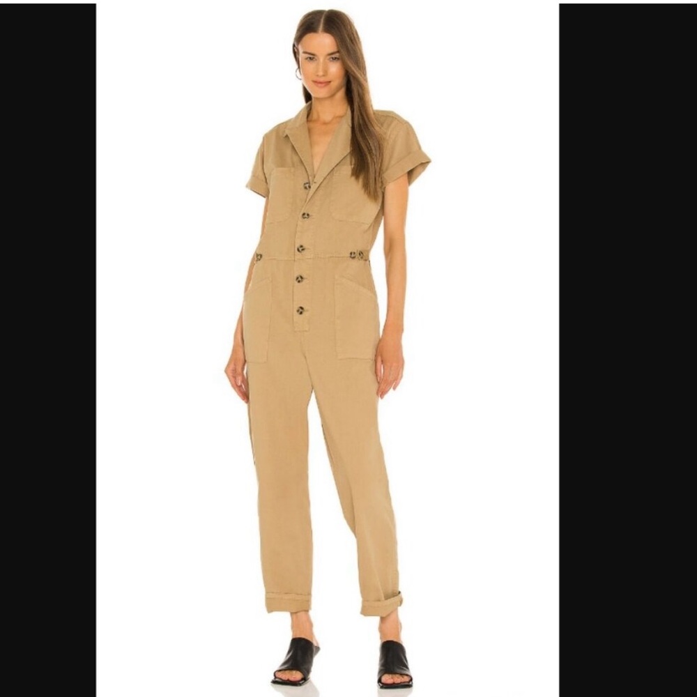Pistola Grover Jumpsuit - Small - Khaki